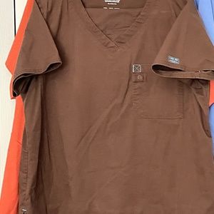 XL - Scrub Sets - Cherokee Workwear - Chocolate - *8 Colors Available!